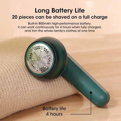 Portable Electric Lint Remover – Clean Clothes Instantly.