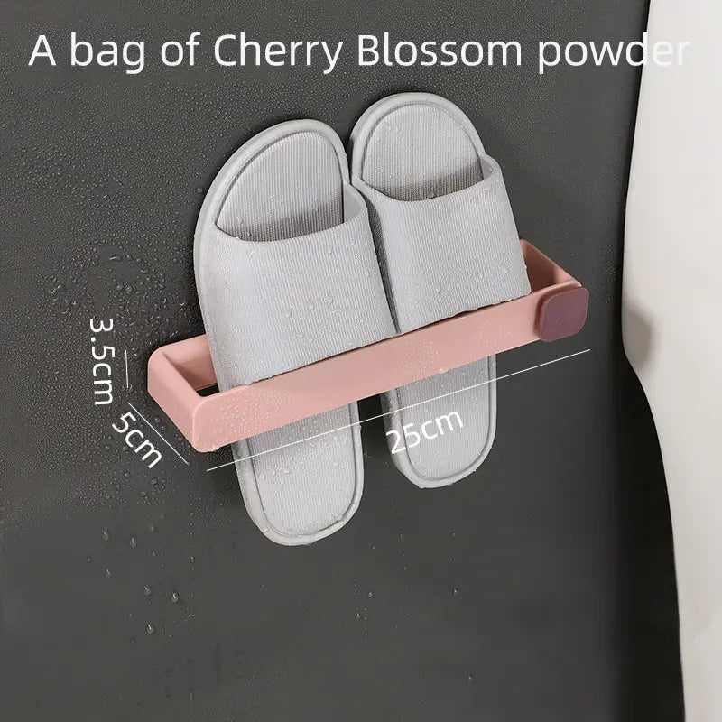 3-in-1 Wall-Mounted Shoe & Towel Rack – Foldable & Space-Saving!